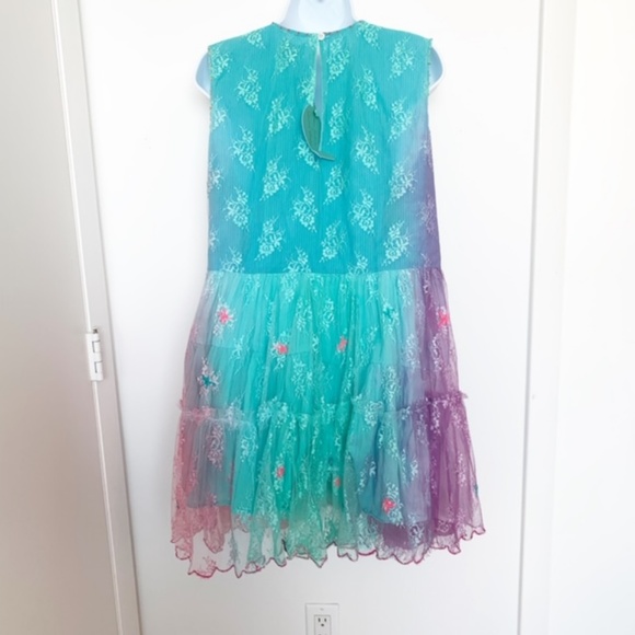 Antica Sartoria Lace, Beads, Embroidery Boho Dress - Picture 6 of 8